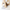 White hamster exiting solid wood triangle stand with hanging tunnel bridge, pet playground toy