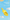 Cute yellow pet sand shovel with slotted scoop and animal face design on blue sky background