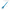 Blue plastic slotted scoop with long handle, 28 cm by 6.5 cm, pet cleaning tool.