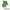 Artificial banyan leaves terrarium decor, green foliage, 16cm height, 7.5cm base diameter