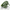 Artificial Alocasia Amazonica plant for terrarium decor, 15cm tall, green veined leaves.